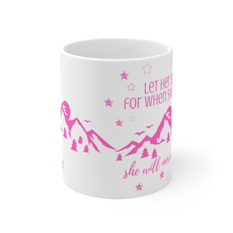 She Moves Mountains Coffee Mug | Wild Child Collection